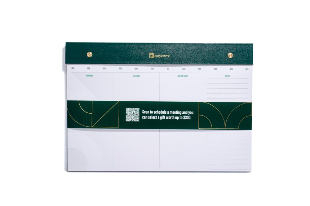 Hardcover Calendar Planner printed by Avantgarde Printing